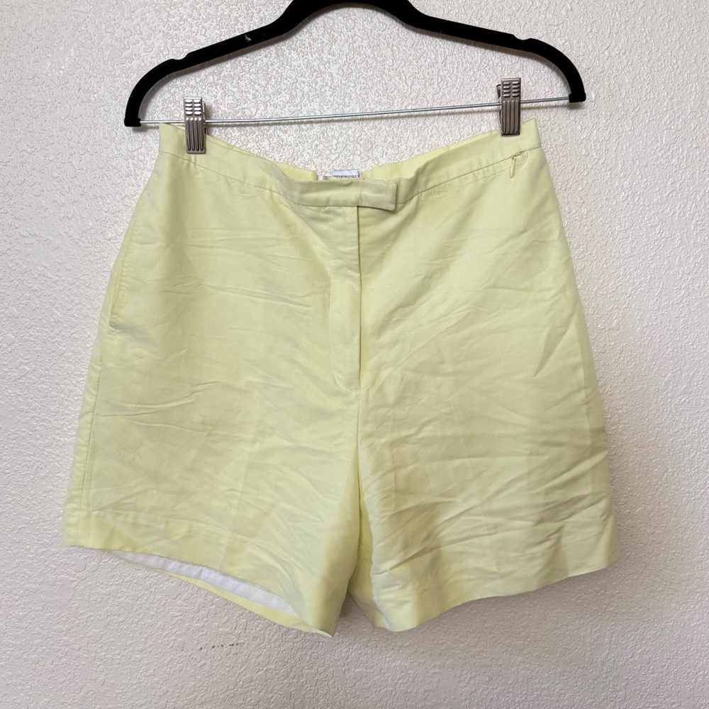 Vintage Haley Butter Yellow High Waisted Shorts Size 8